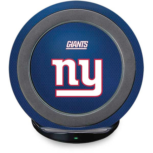 NFL New York Giants Team Jersey Fast Charge Wireless Charging Stand Skin